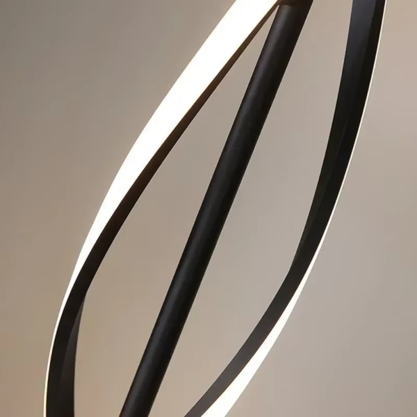 Nordic Spiral LED Floor Lamp RGB - Postmodern Vertical Corner Light Modern Living Room