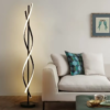 Nordic Spiral LED Floor Lamp RGB - Postmodern Vertical Corner Light Modern Living Room